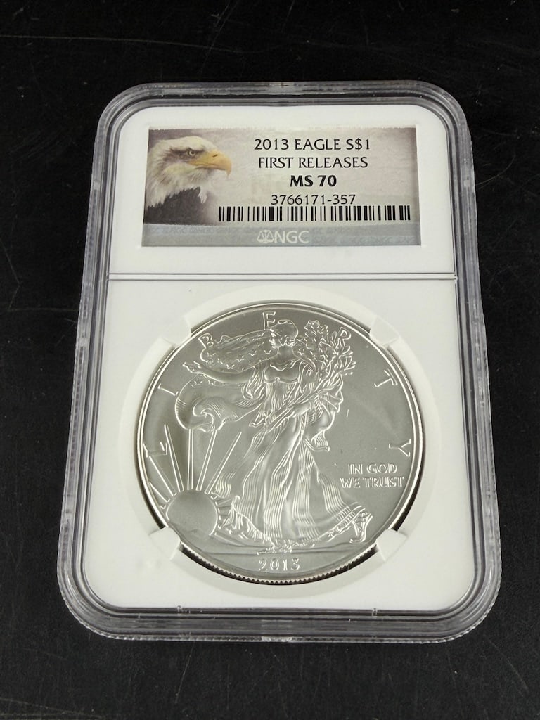 2013 American Eagle Graded NGC MS70 First Releases (1 of 6)