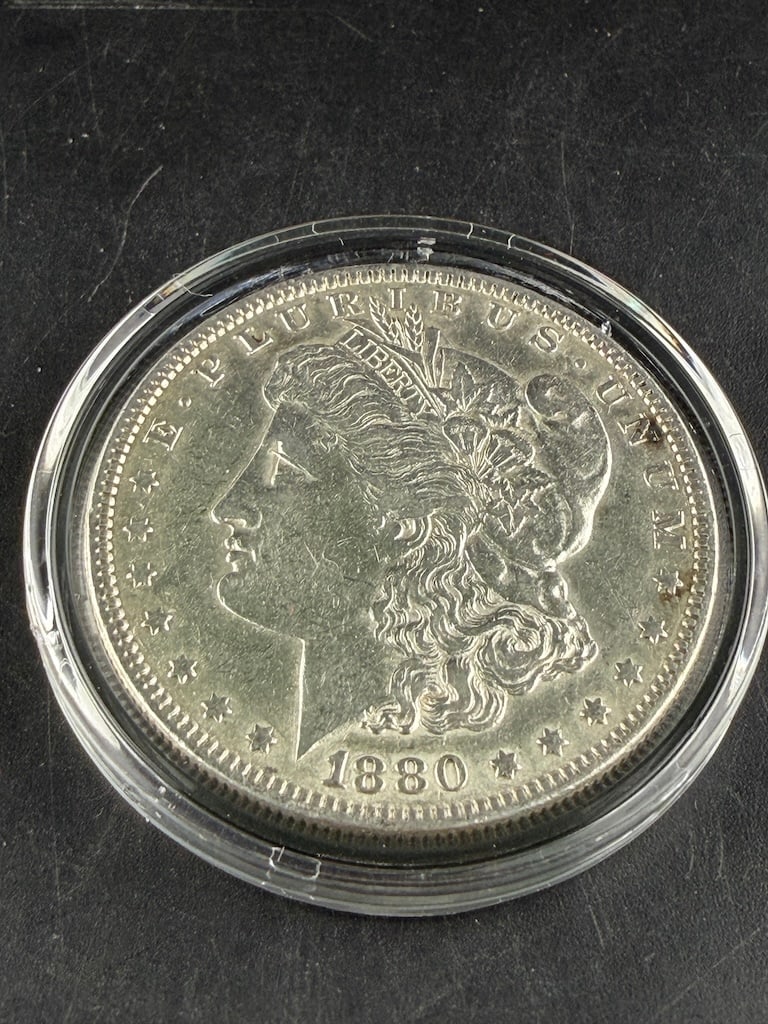 1880 Morgan Silver Dollar (1 of 6)