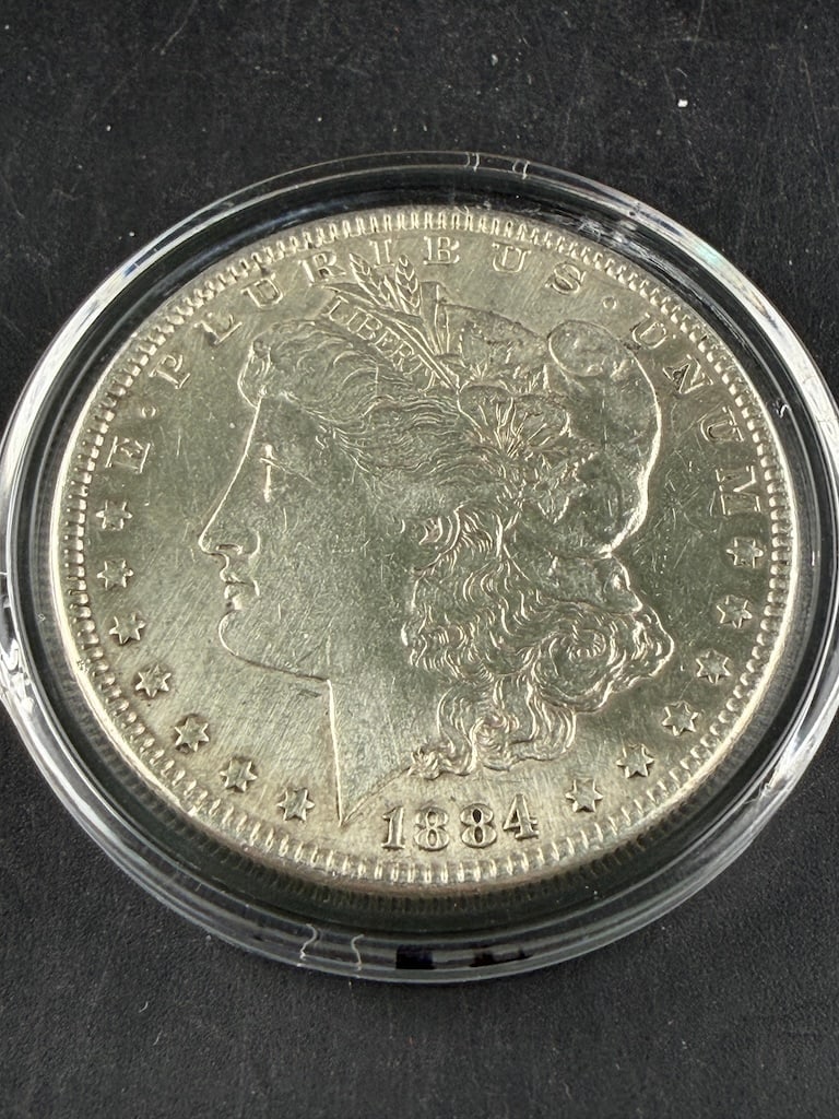 1884 Morgan Silver Dollar (1 of 6)