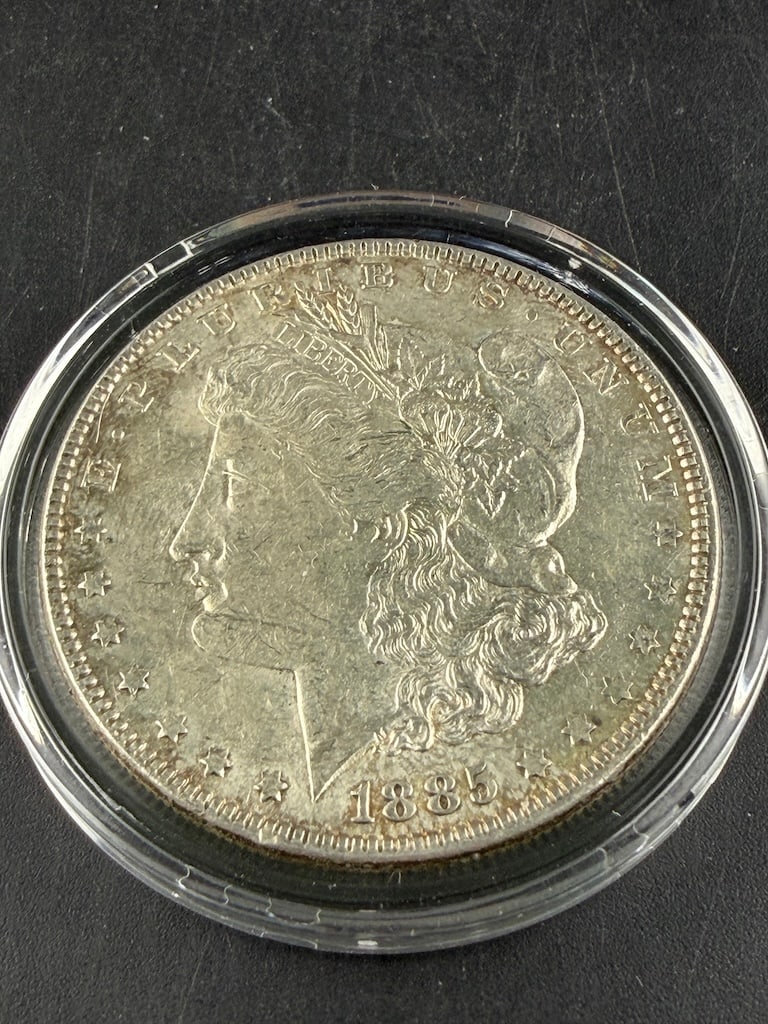 1885 Morgan Silver Dollar: 1885 Morgan Silver Dollar