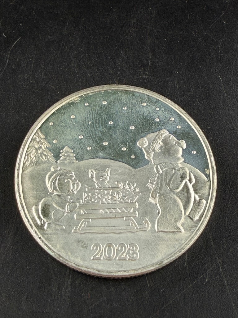 1 OZ .999 Fine Silver Round (1 of 6)