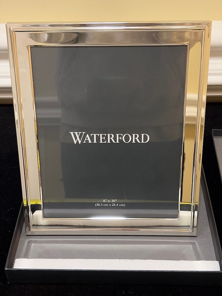 Waterford Classic Silver-Plated 8” x 10” Photo Frame – Original Box (1 of 4)