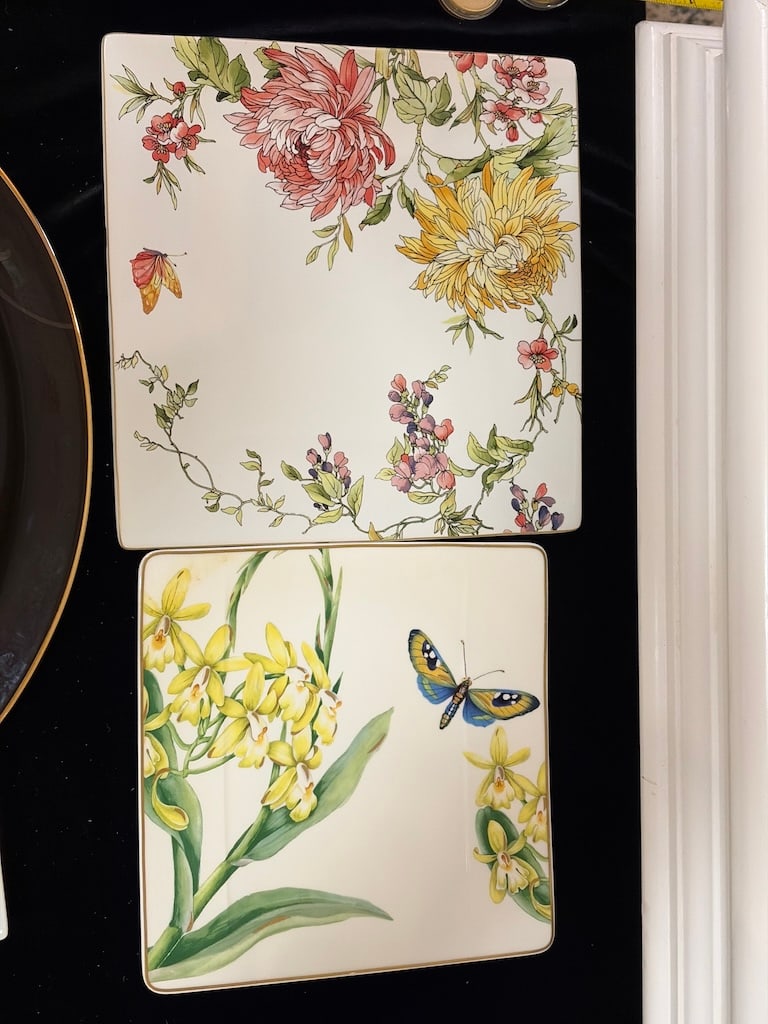 Mixed Designer Porcelain Servingware Lot - 3
