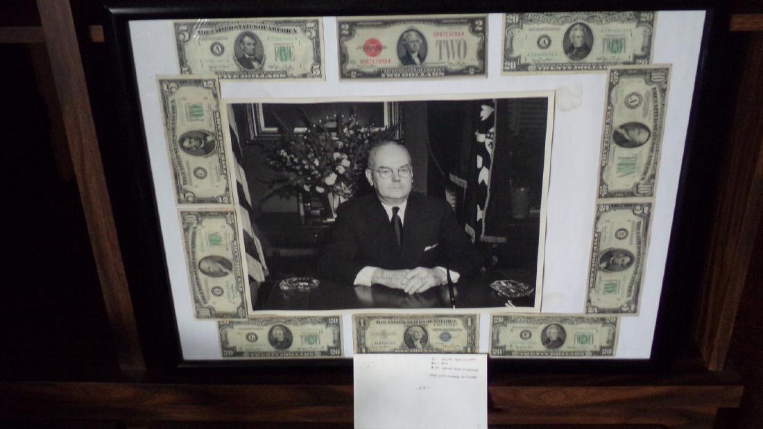 Secretary of the Treasury John W. Snyder Signed (1 of 7)