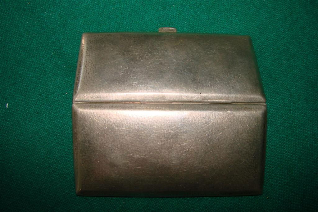 Antique Victorian 800 Silver Calling Card Case 53g: Antique 800 Silver Victorian Calling Card Case. Note: Minor Indentations on Case. 53 Grams. Auction Estimate $100-200.
