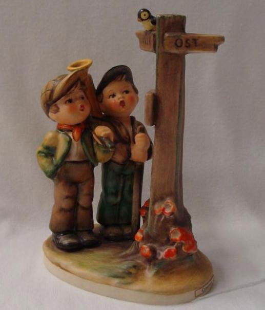 Hummel Figurine: Crossroads #331; TM 5. Book Value $300