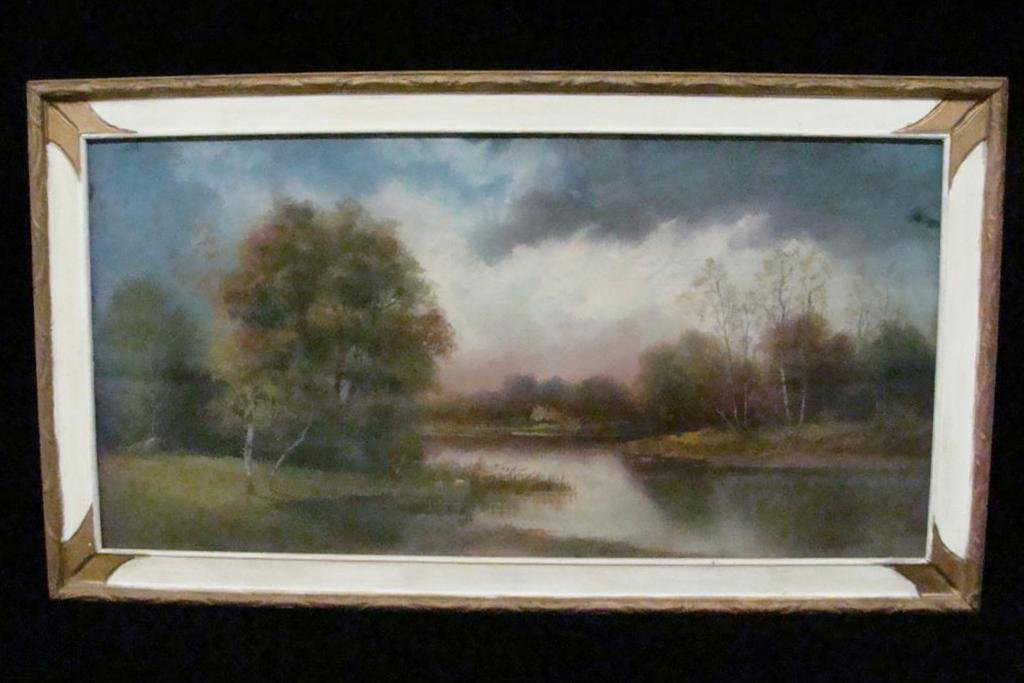 19th century pastel painting by listed artist phillips painting estimate format