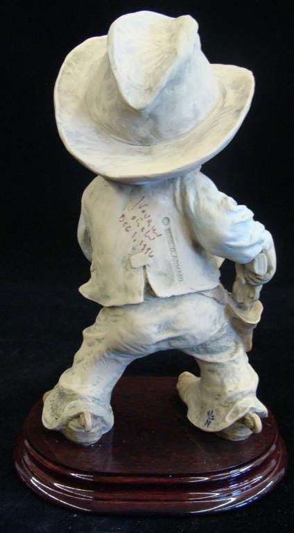 Giuseppe Armani Figurine: Cowboy #657T. Ltd Ed #407/100 : Lot 708