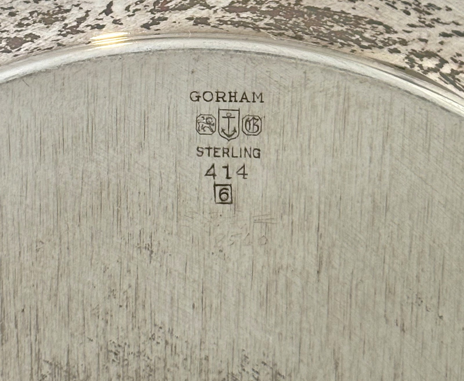 Gorham Sterling silver serving plate - 4