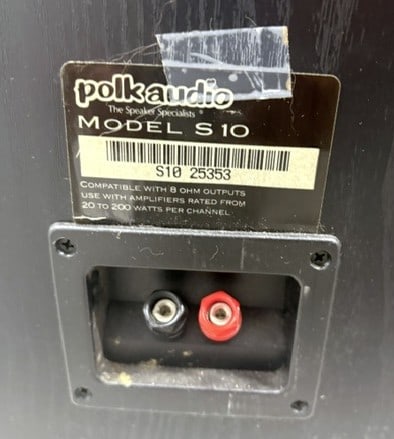 (4) pc Loudspeaker grouping - 5