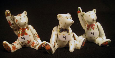 royal crown derby miniature bears