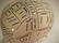 Porcelain head "Phrenology" - medically charted brain - 3