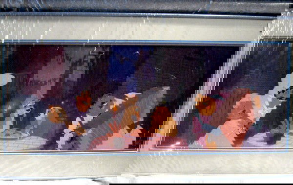 Framed Walt Disney cartoon cell, "Lady and the Tramp": Framed Walt Disney cartoon cell, "Lady and the Tramp", 19.5" x 40" overall.