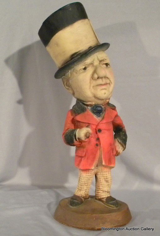 1971 Esco W.C. Fields Chalkware Statue, Vintage