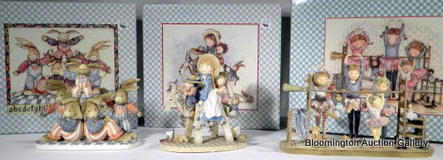 3 Lang and Wise Special Friends: 3 Lang and Wise Special Friends: Chester and Friends, Ballerinas, Sawhorse Ride. With Original Box.