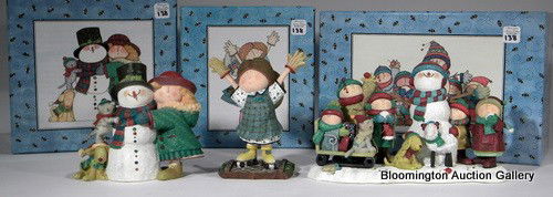 3 Lang and Wise Dreamer Friends: 3 Lang and Wise Dreamer Friends: Betsy, Snowman Hug, Winter Fun. With Original Box