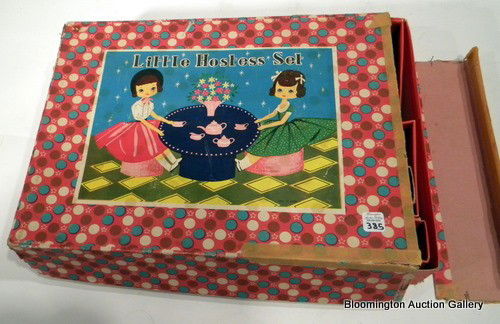 Little Hostess Child's Tea Set WOB: Little Hostess Children's tea set in original box