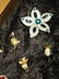 18 Pcs Vintage Costume Jewelry: 18 Brooches/2Pr Earring - 6