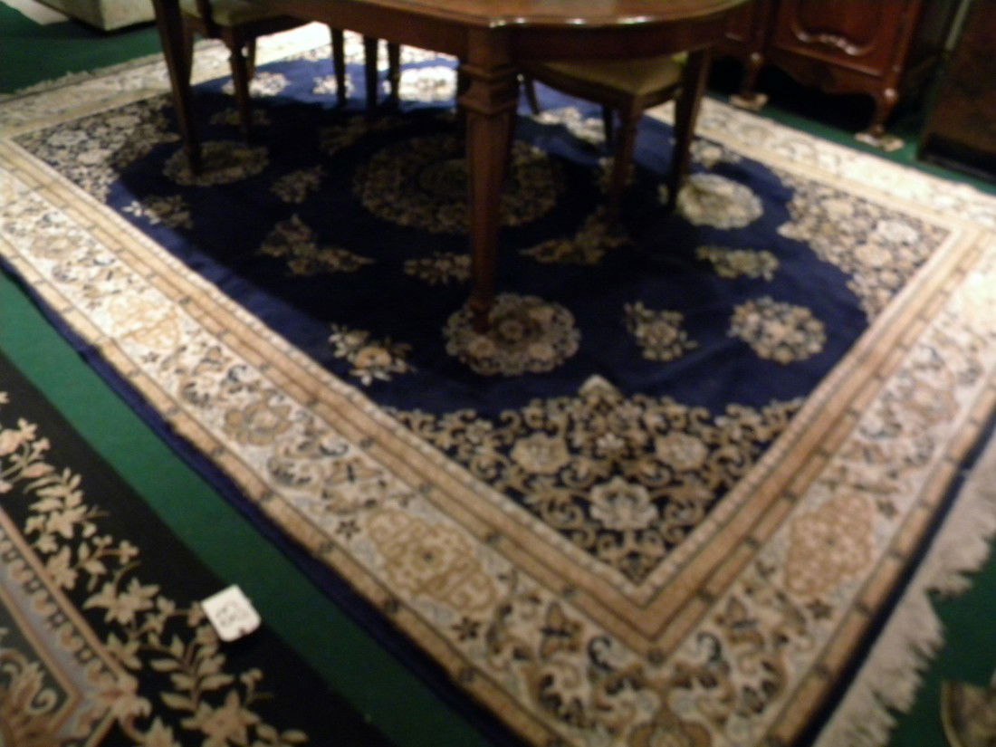 Large Sears Dynasty Classic Decorator Rug on Navy Groun Aug 19, 2011