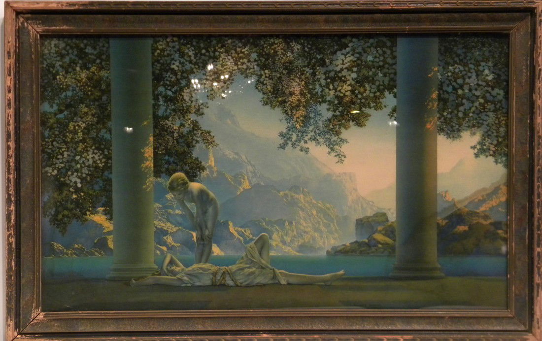 Maxfield Parrish "Daybreak", Framed Print