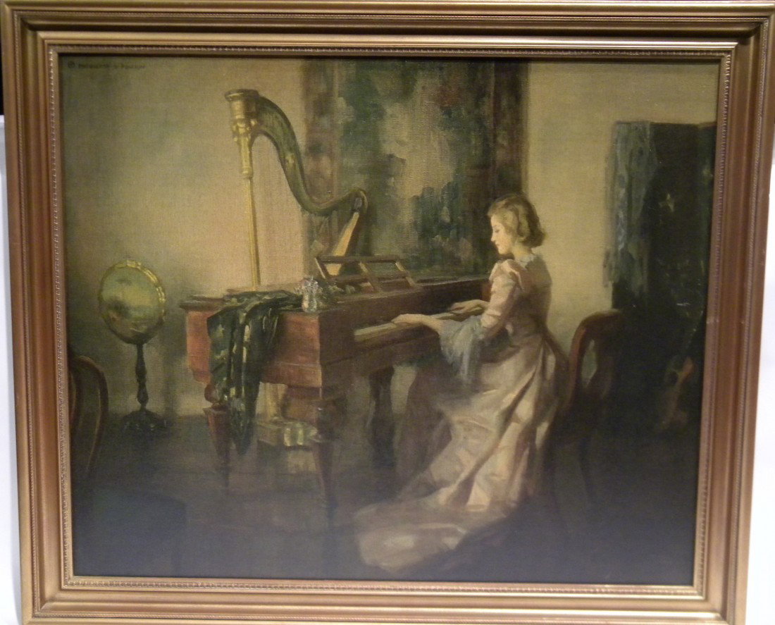 Reofect Painting by Marguerite Pearson, Music Room