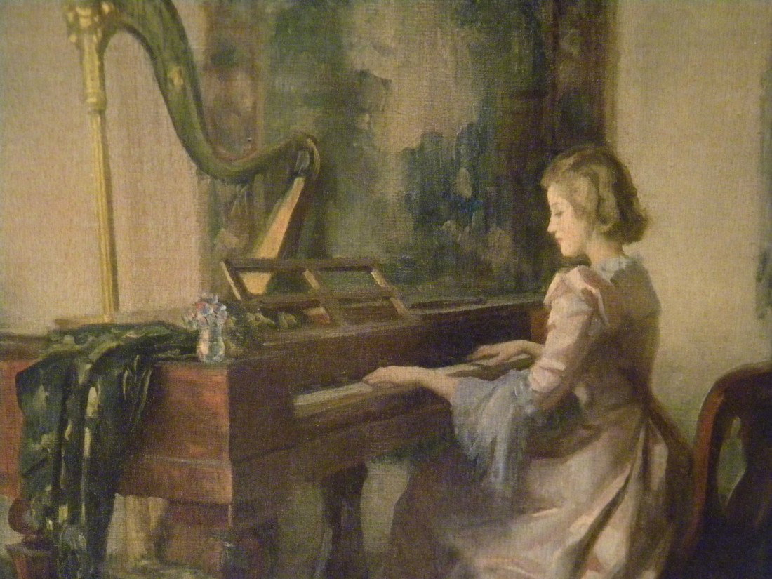 Reofect Painting by Marguerite Pearson, Music Room - 2