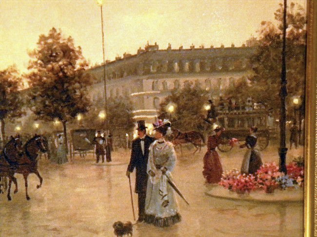 C. Kieffer Print, “Bustling Boulevard”, Paris Scene : Lot 26120