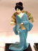4 Japanese Pearl Dolls on Musical Wooden Stand - 2