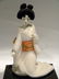 4 Japanese Pearl Dolls on Musical Wooden Stand - 4