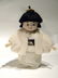 5 Japanese Pearl Dolls on Musical Wooden Stand - 4
