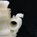 A CARVED WHITE JADE EWER , QING DYNASTY - 8