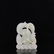 A WHITE JADE CARVING OF CRANE GROUP , QING DYNASTY
