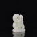 A WHITE JADE CARVING OF CRANE GROUP , QING DYNASTY - 3