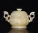 A CARVED JADE CENSER AND COVER , QING DYNASTY