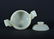 A CARVED WHITE JADE CENSER AND COVER. , QING DYNASTY - 5