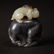 A CARVED RUSSET JADE 'HORSE AND MONKEY' GROUP ,QING