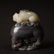 A CARVED RUSSET JADE 'HORSE AND MONKEY' GROUP ,QING - 2