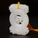 A CARVED WHITE JADE 'DRAGON' PENDANT ,QING DYNASTY - 2