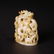 A CARVED RUSSET JADE 'DRAGON' CENSER FINIAL LIAO - 2
