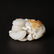 A CARVED RUSSET JADE LION - 4