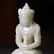 A CARVED WHITE JADE AMITAYUS ,QING DYNASTY - 4