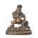 A BRONZE FIGURE OF KUBERA.MING PERIOD