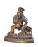 A BRONZE FIGURE OF KUBERA.MING PERIOD - 2