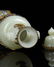 A CARVED WHITE JADE VASE AND COVER - 8