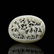 A CARVED WHITE JADE PENDANT.QING PERIOD