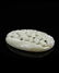A CARVED WHITE JADE PENDANT.QING PERIOD - 8