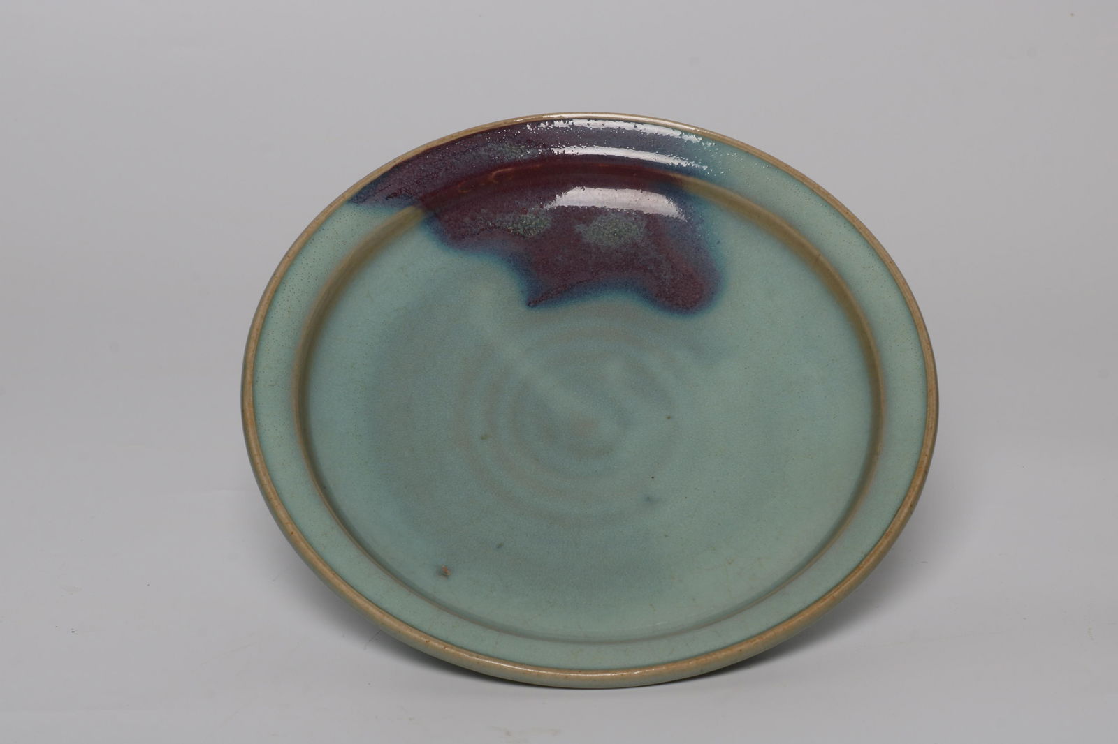 A JUNYAO-GLAZED DISH.SONG PERIOD (1 of 8)