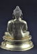 36: GILT BRONZE FIGURE OF BUDDHA .(QIAN LONG PERIOD) - 2