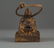 A TIBET GILT-BRONZE TEMPLE DRAGON SEAL - 2