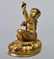 A GILT-BRONZE FIGURE OF MAHASIDDHA - 4